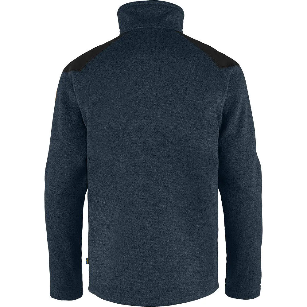 Fjällräven Buck Fleece Herren Fleecejacke Midlayer dark navy