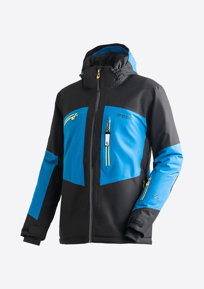 Maier Sports BESKID Skijacke Snowboardjacke Herren schwarz blau