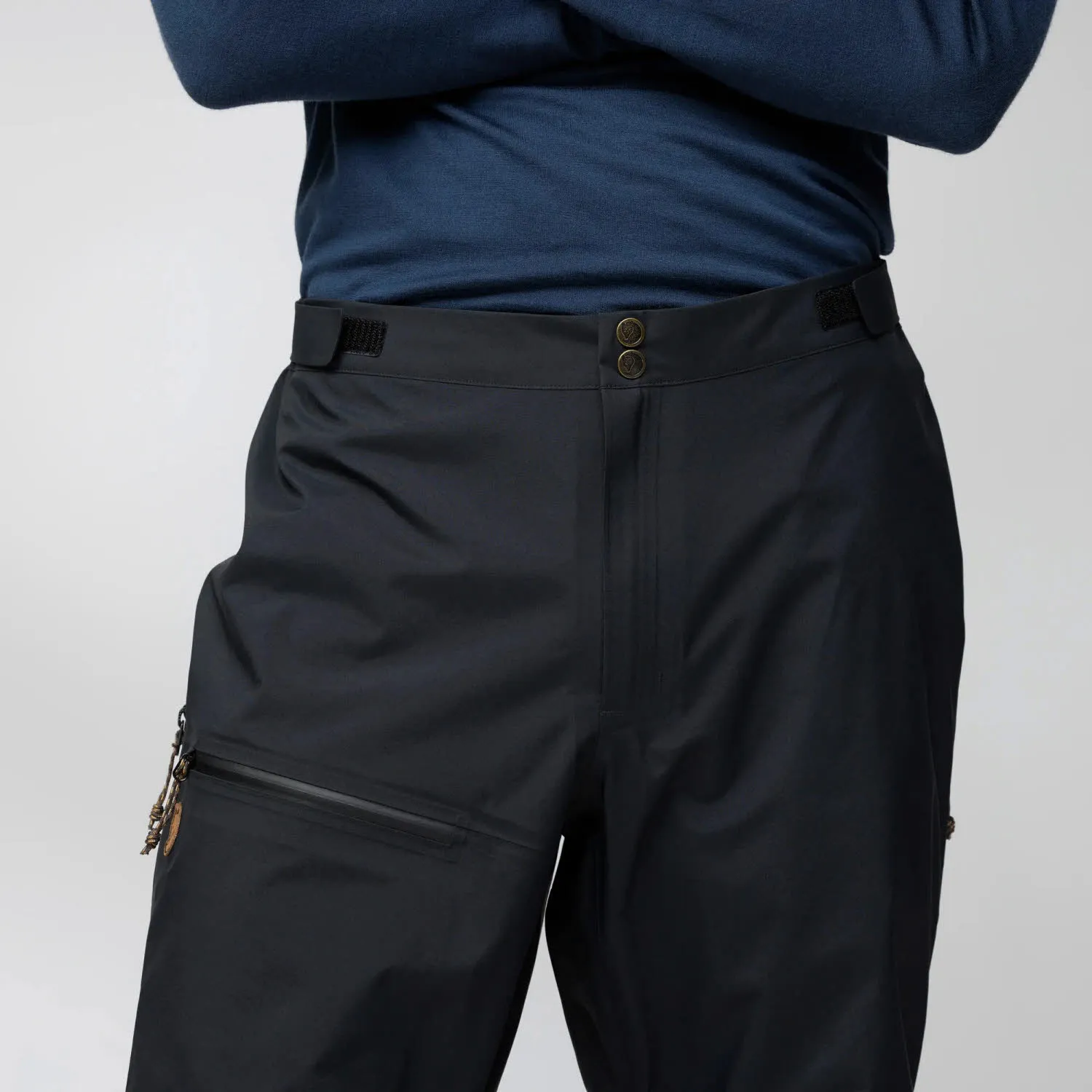 Fjällräven Keb GTX Trousers M Herren Wanderhose Trekkinghose schwarz