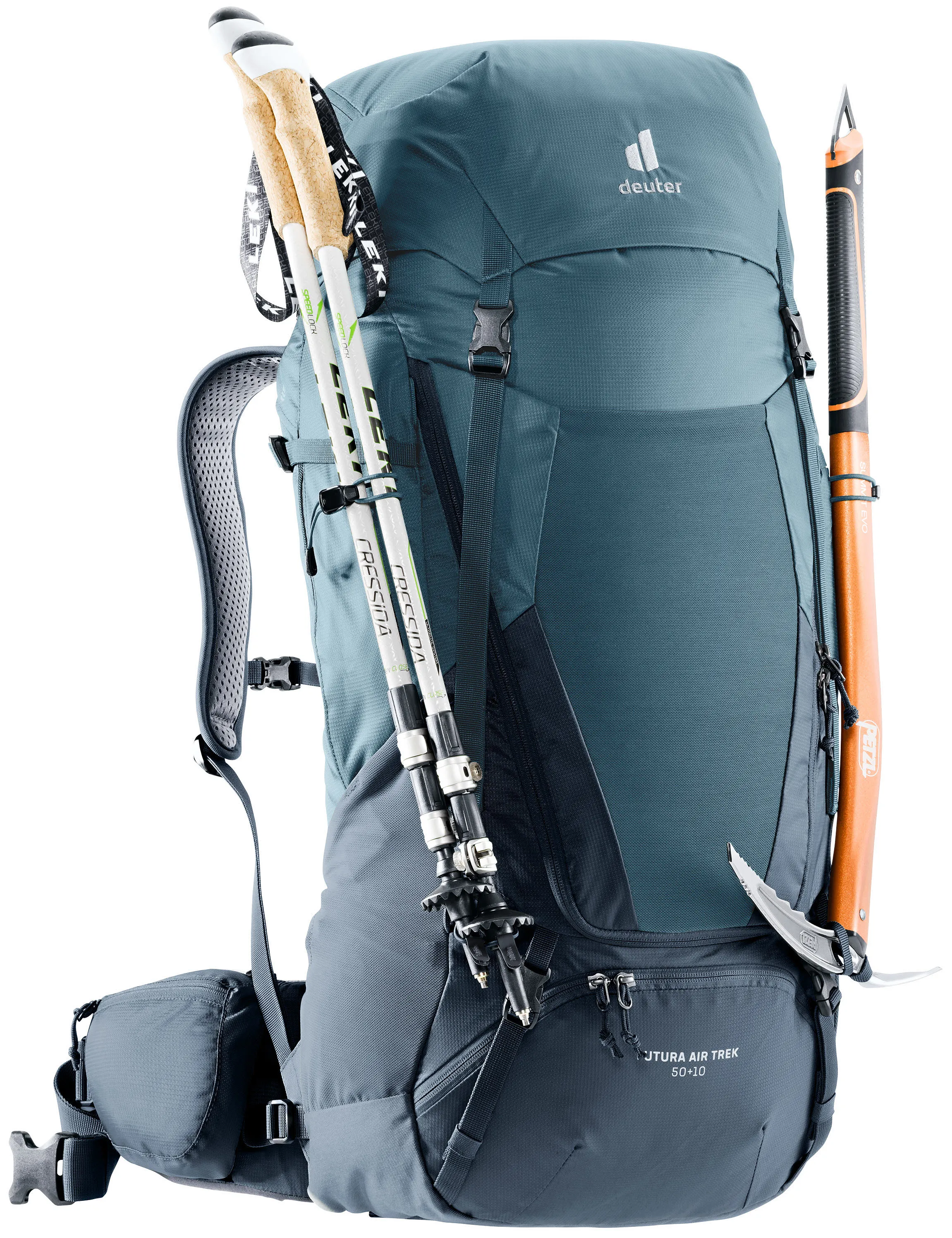 Deuter Futura Air Trek 50+10 Unisex Wanderrucksack Trekkingrucksack atlantic/ink NEU
