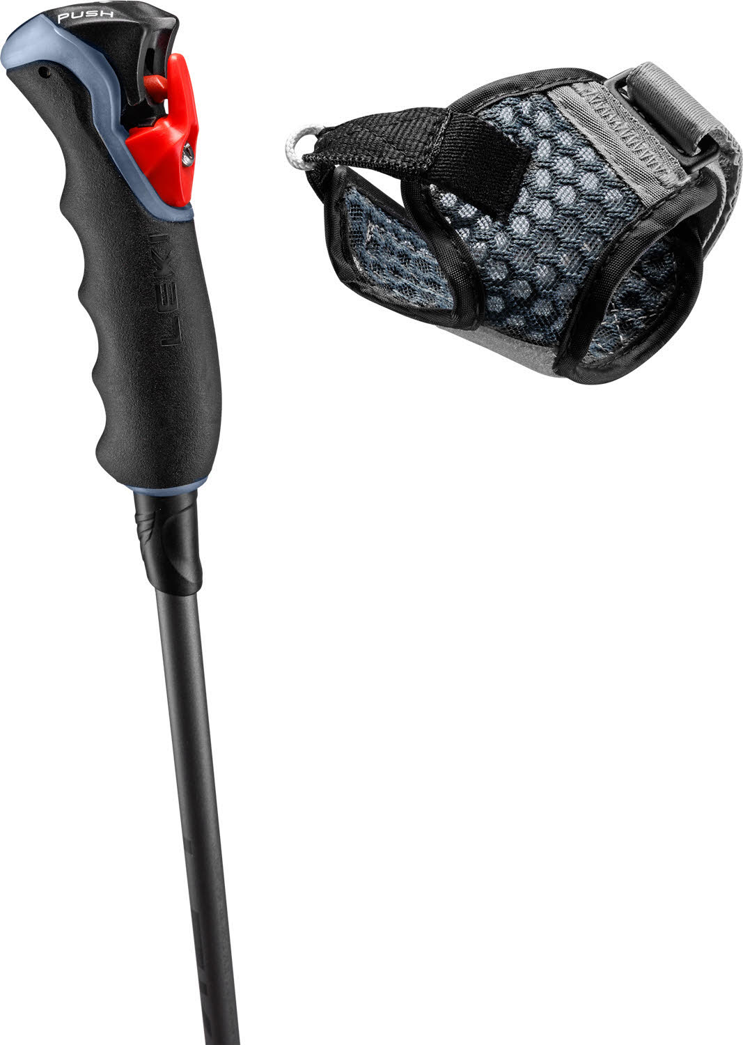 Leki Carbon 12 TR Unisex Skistöcke Ski Poles schwarz/grau