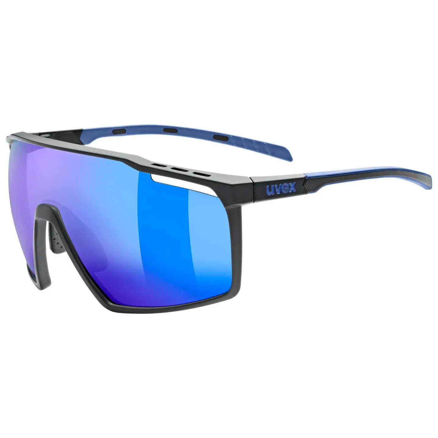 Uvex mtn perform Unisex Sonnenbrille Sportbrille blau schwarz matt