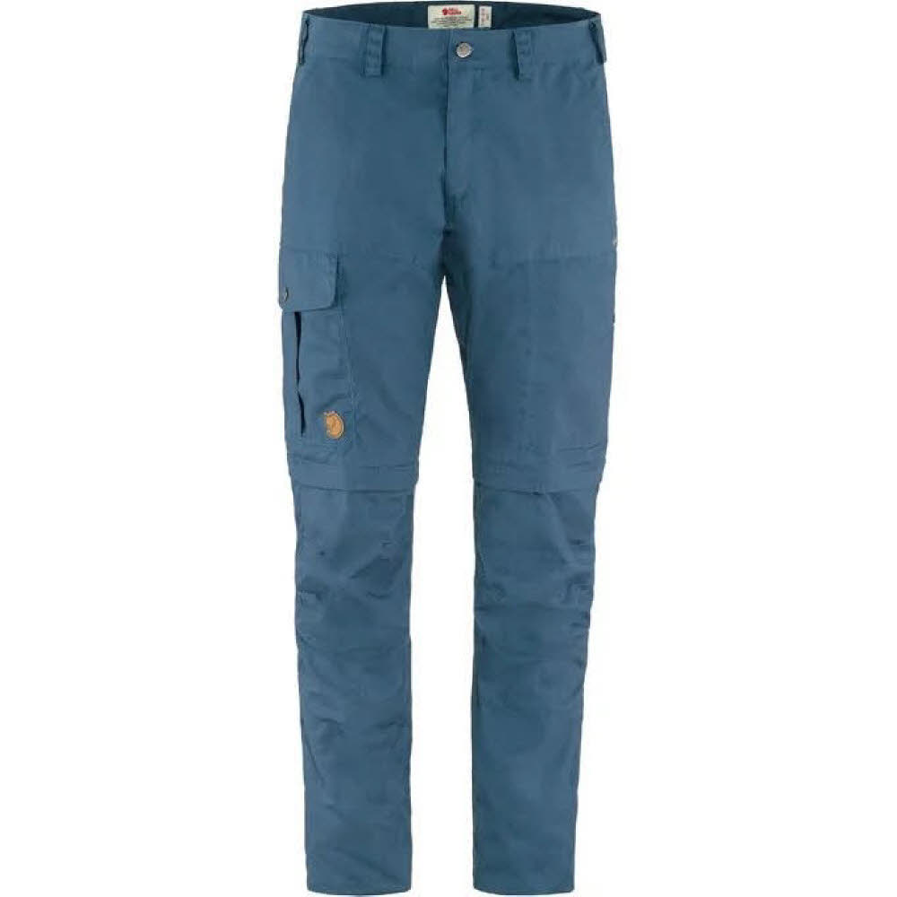 Fjällräven Karl Pro Zip-off Trousers M Zip-Hose lange Hose Multifunktionshose Herren blau