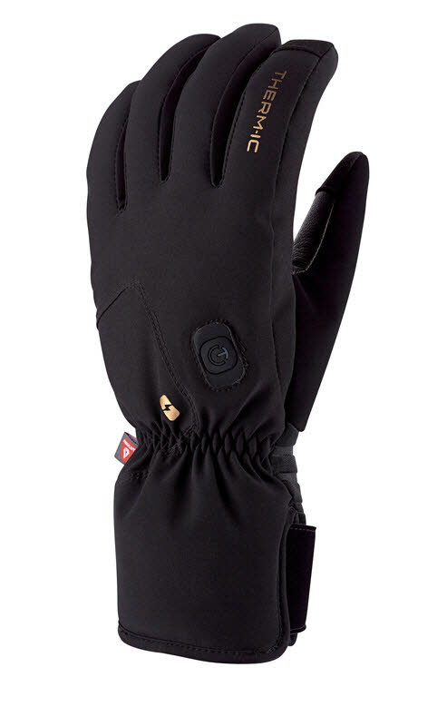 Therm-ic ULTRA BOOST LIGHT Herren beheizbare Skihandschuhe Snowboard schwarz