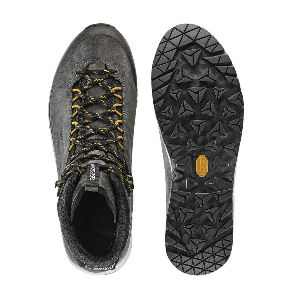 Lowa DELAGO GTX MID Herren Wanderschuhe Trekkingschuhe Mid grau/schwarz