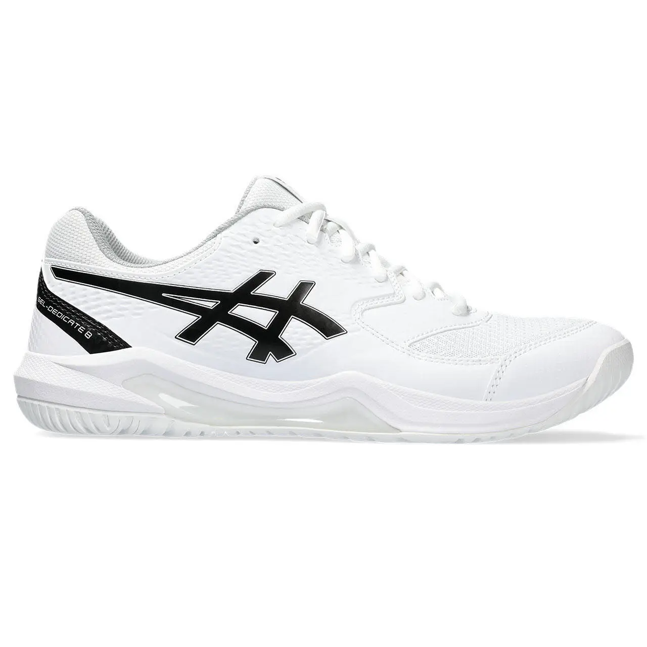 Asics GEL-Dedicate 8 Tennisschuh Komfort Verbesserter Support Herren Weiß