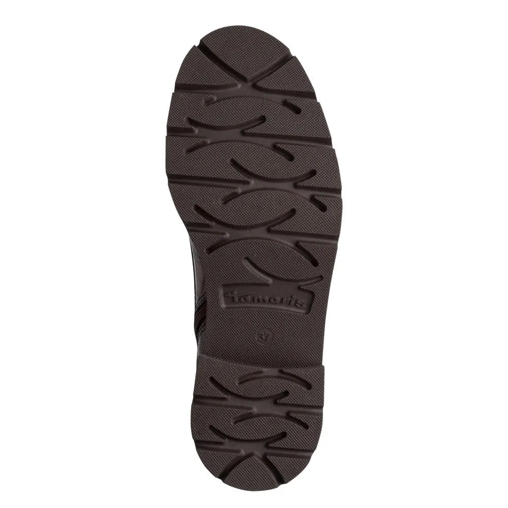 Tamaris Damen Stiefel Stiefelette braun