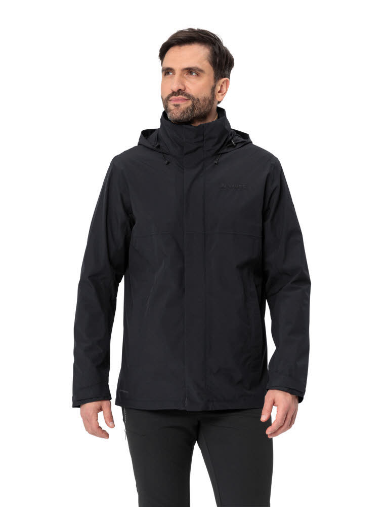VAUDE Rosemoor 3in1 Jacket Herren 3in1 Wanderjacke schwarz