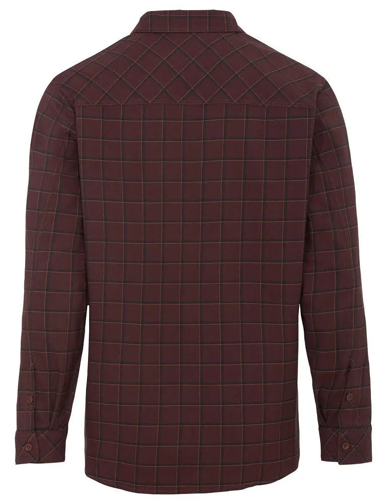 Vaude Jerpen LS Shirt IV Herren Hemd Langarm Freizeithemd dark oak