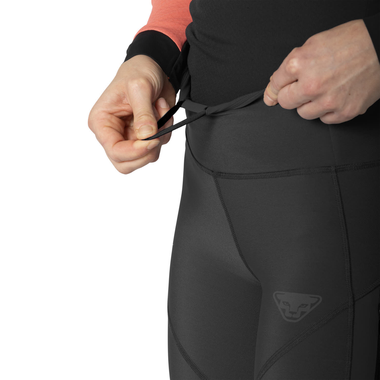 Dynafit Winter Running Tights Damen Laufhose Laufleggings schwarz