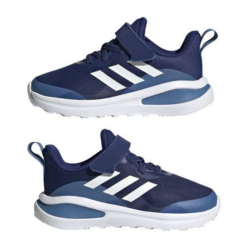 adidas FortaRun EL I Kleinkinder Klettverschluss Freizeitschuhe Sportschuhe blau NEU