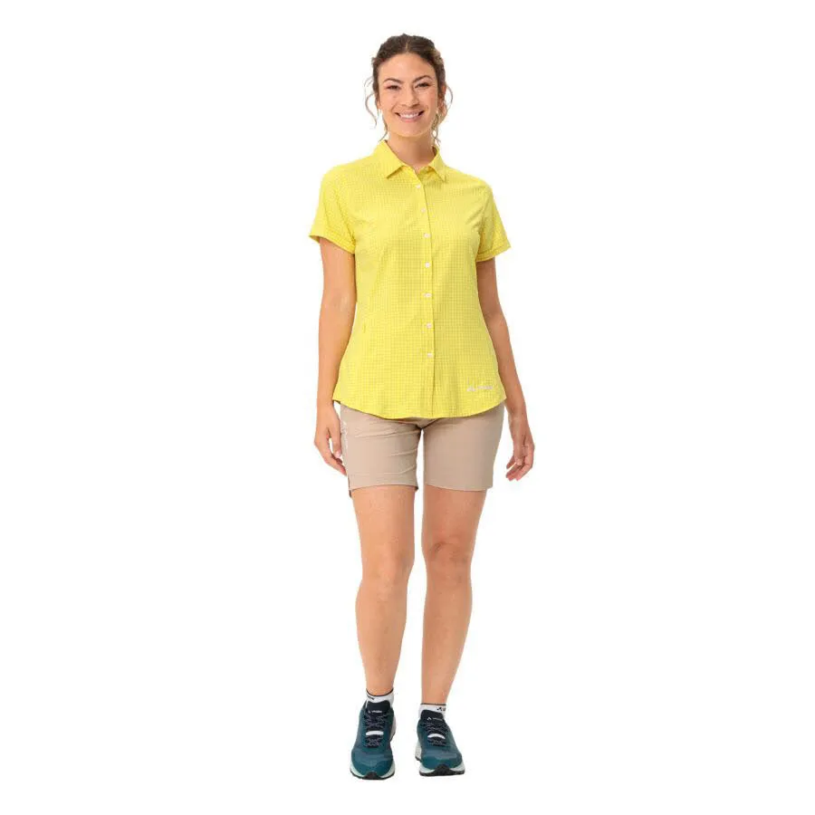 Vaude Seiland III Damen Shirt Bluse gelb