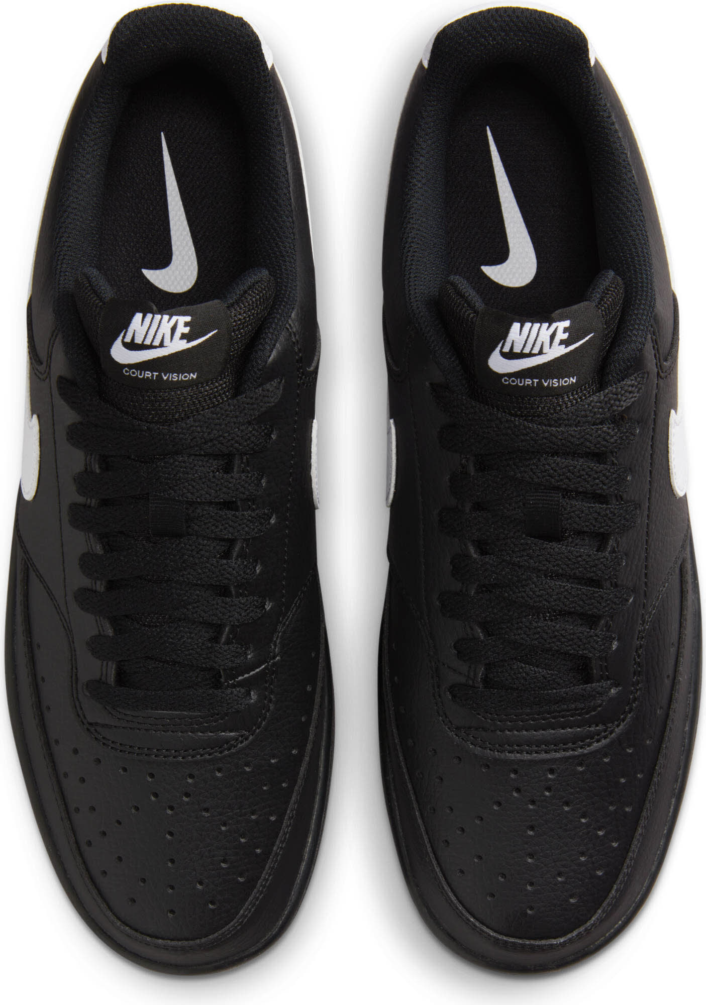 Nike Court Vision Low Herren schwarz