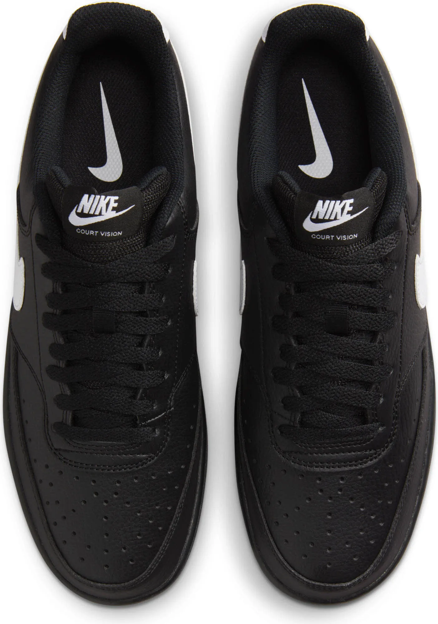 Nike Court Vision Low Herren schwarz