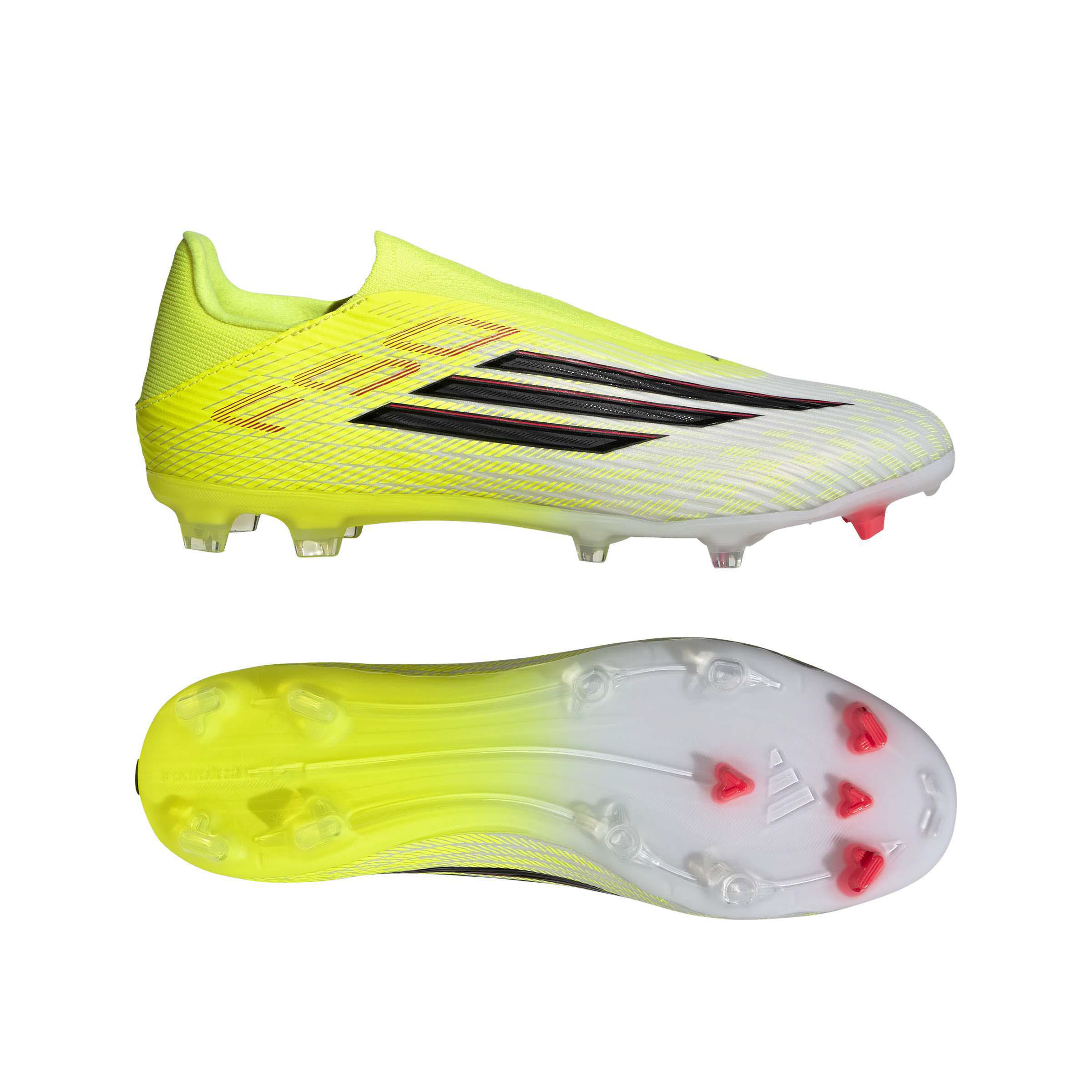 adidas F50 LEAGUE LL FG/MG Unisex Fußballschuhe Stollenschuhe gelb/grau