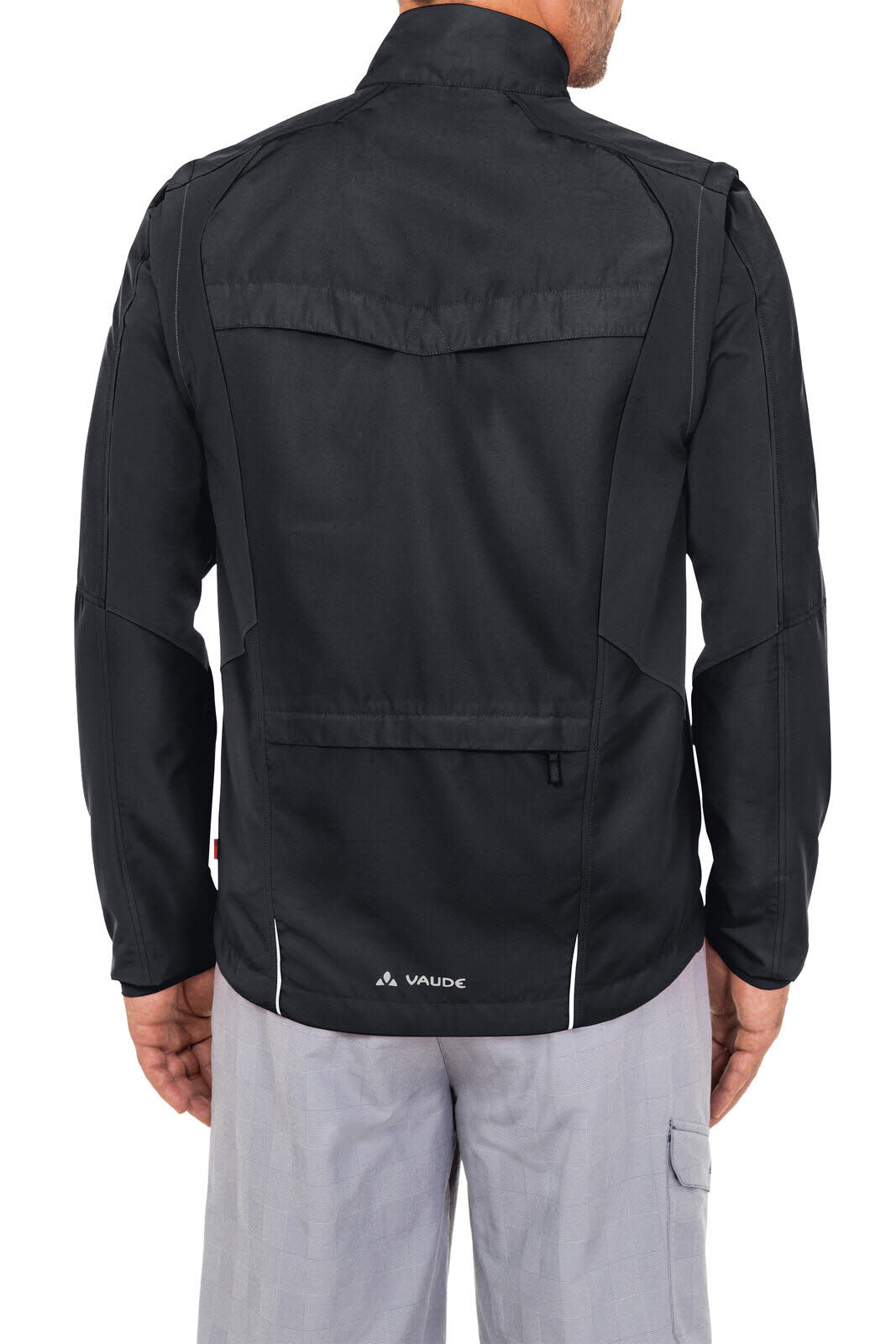 Vaude Men's Dundee Classic ZO Jacket Windjacke Radjacke Herren schwarz