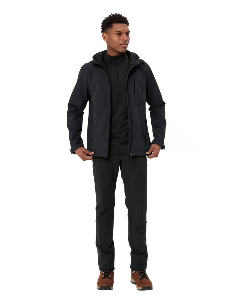 Vaude Cyclone Hooded Jacket Herren Softshelljacke Outdoorjacke schwarz