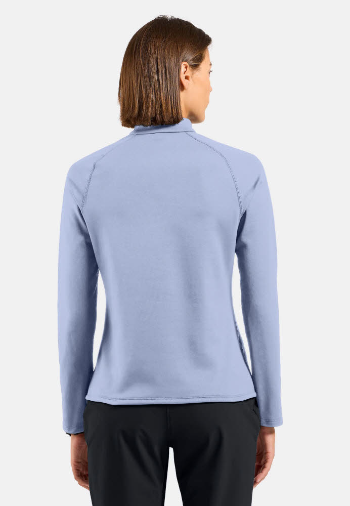 Odlo MIDLAYER BESSO Damen Skirolli Funktionsshirt blau