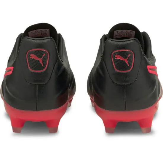 Puma King Pro 21 FG Herren Fußballschuh Rot Schwarz