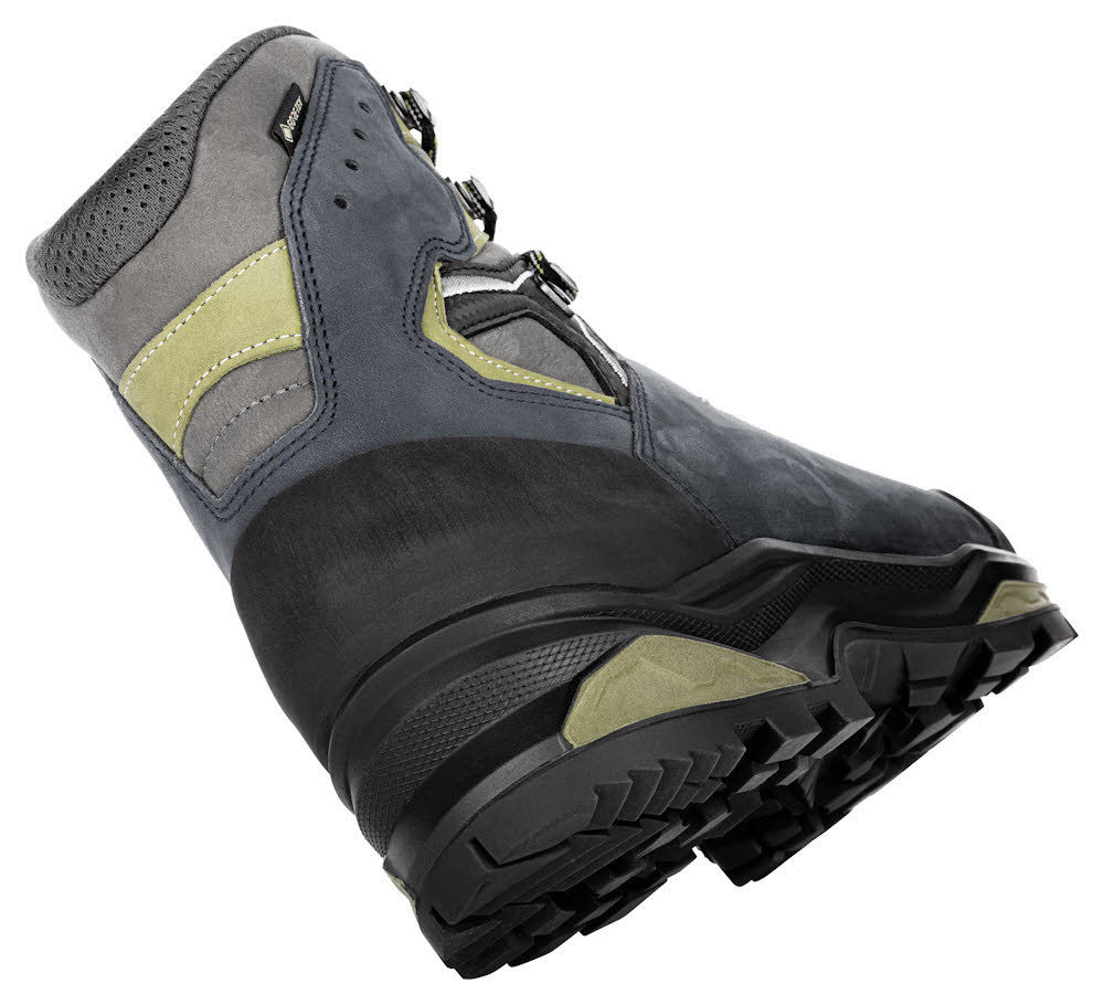 Lowa CAMINO EVO GTX Herren Wanderschuhe Trekkingschuhe stahlblau/kiwi