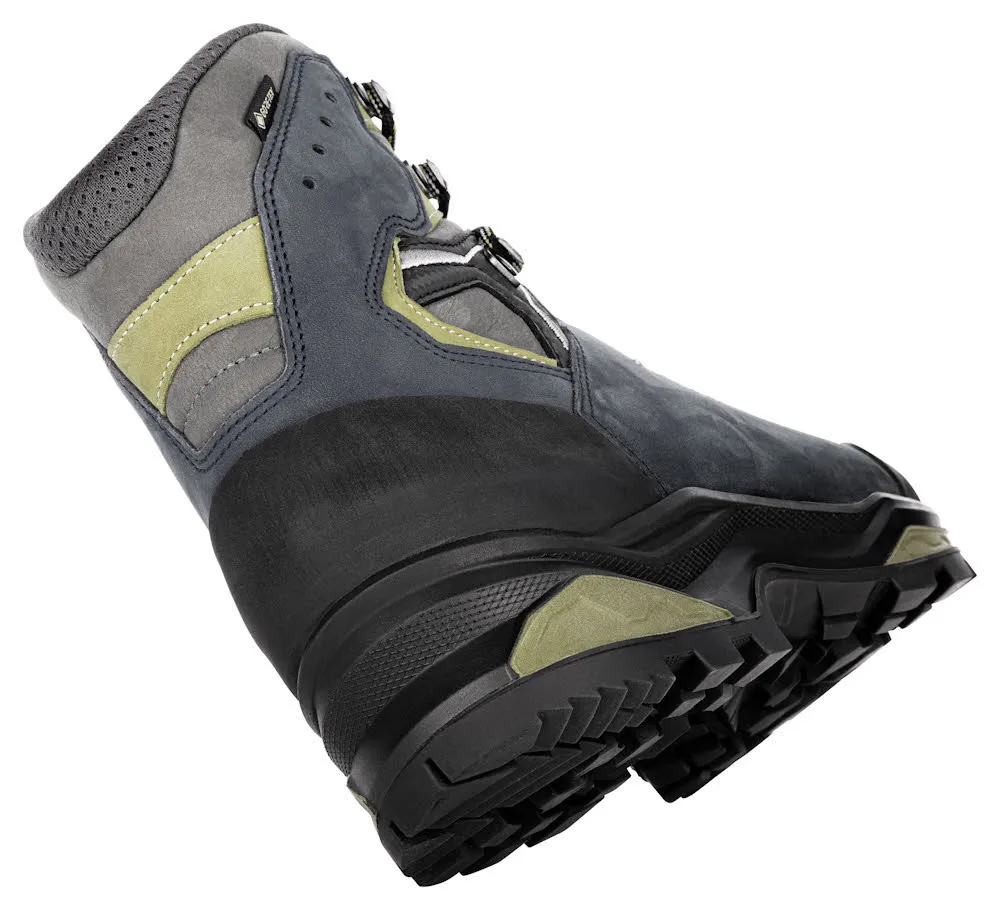 Lowa CAMINO EVO GTX Herren Wanderschuhe Trekkingschuhe stahlblau/kiwi