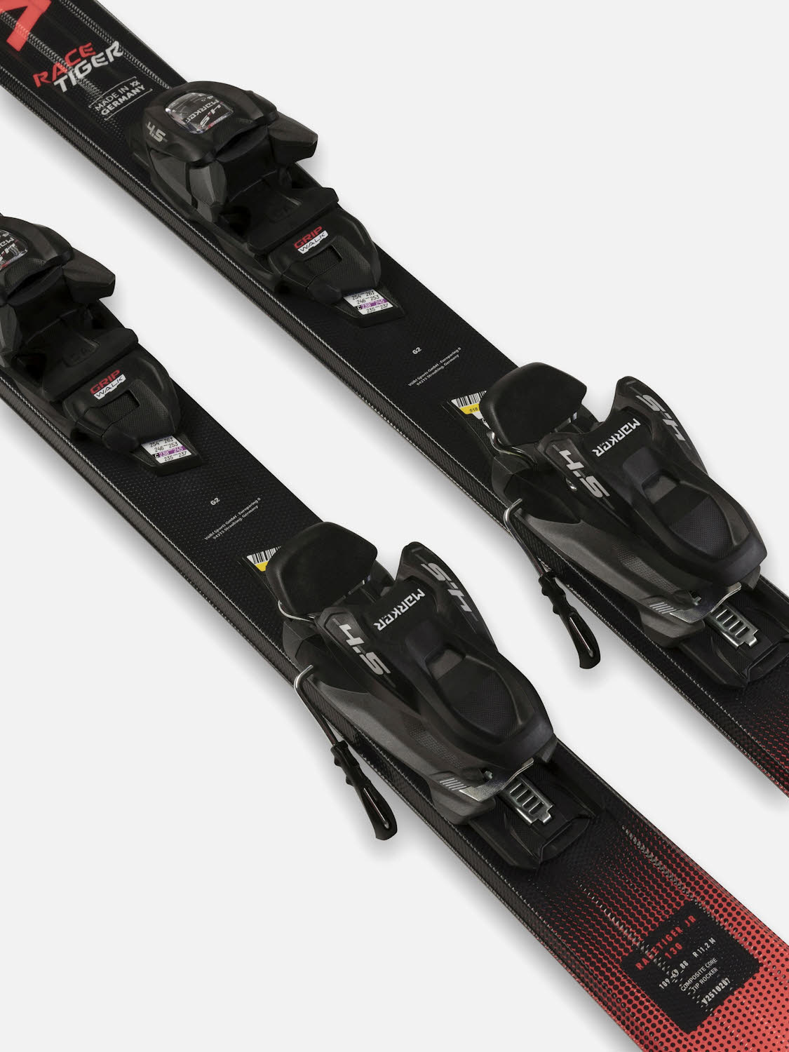 Völkl RACETIGER JR RED + vMotion 7.0 JR Kinder Ski 25/26 rot