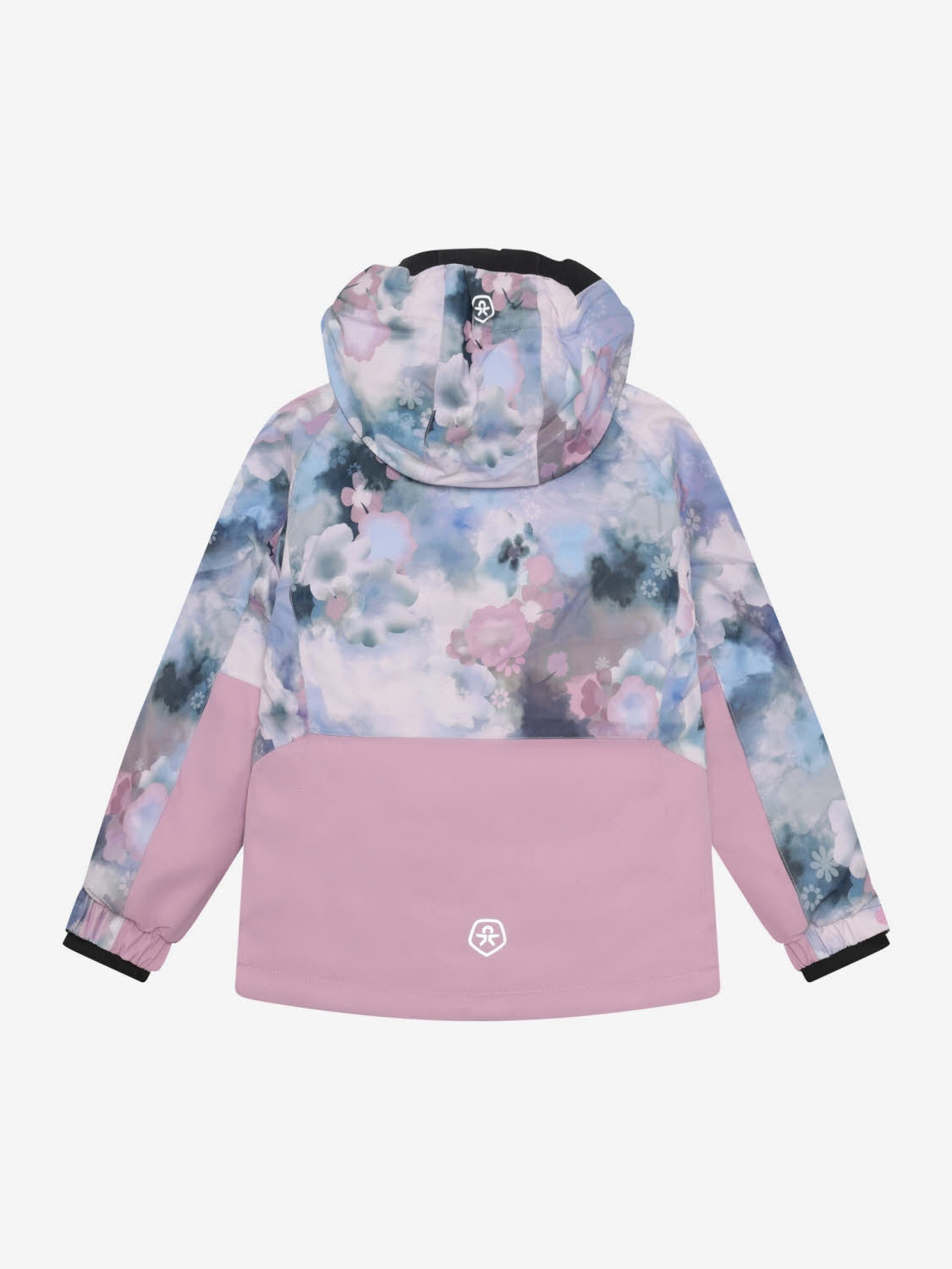 Color Kids Ski Jacket - Colorblock Mädchen Skijacke Winterjacke mauve mist