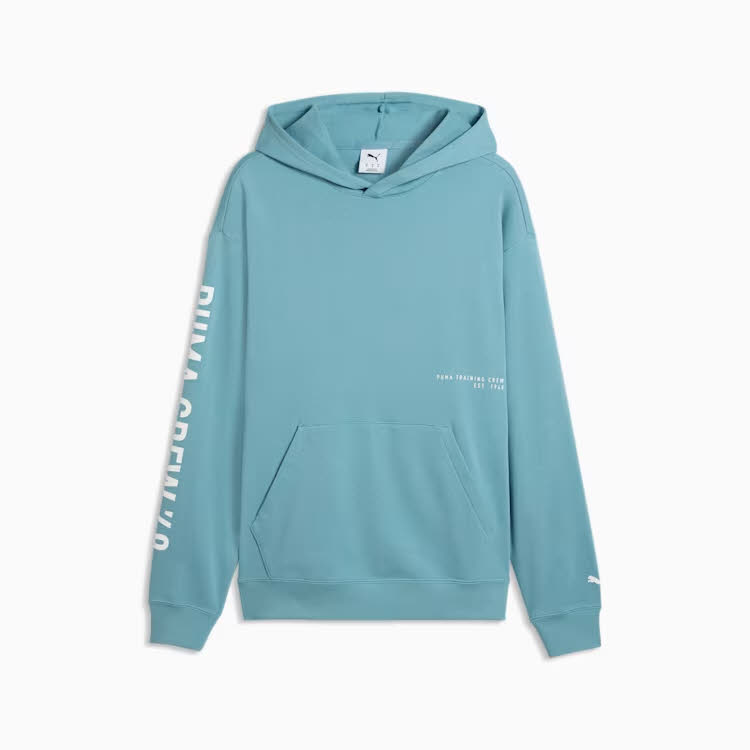 Puma Graphics Training Herren Hoodie Kapuzenpullover baltic sea blue