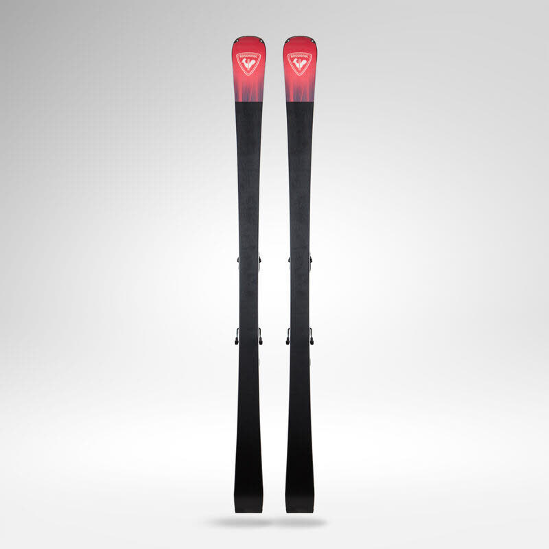 Rossignol HERO ST TI Kon. + NX12 GW Slalomcarver Ski Fortgeschrittene 26/27 schwarz/rot