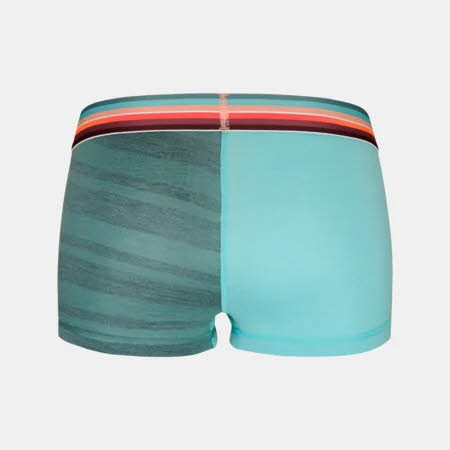 Ortovox 185 Rock`N`Wool Hot Pants Damen Unterhose Funktionswäsche blau