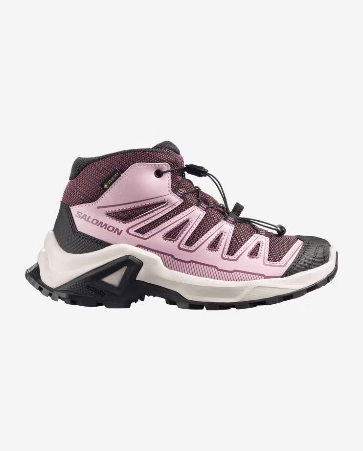 Salomon X-ULTRA Mid GORE-TEX Mädchen Wanderschuhe rosa