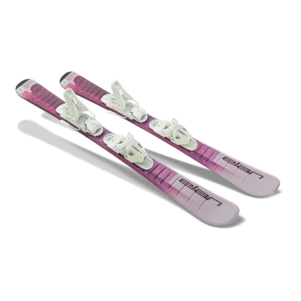 Elan SKY JR SHIFT + EL 4.5 GW Mädchen Kinderski Einsteiger 25/26 pink/lila