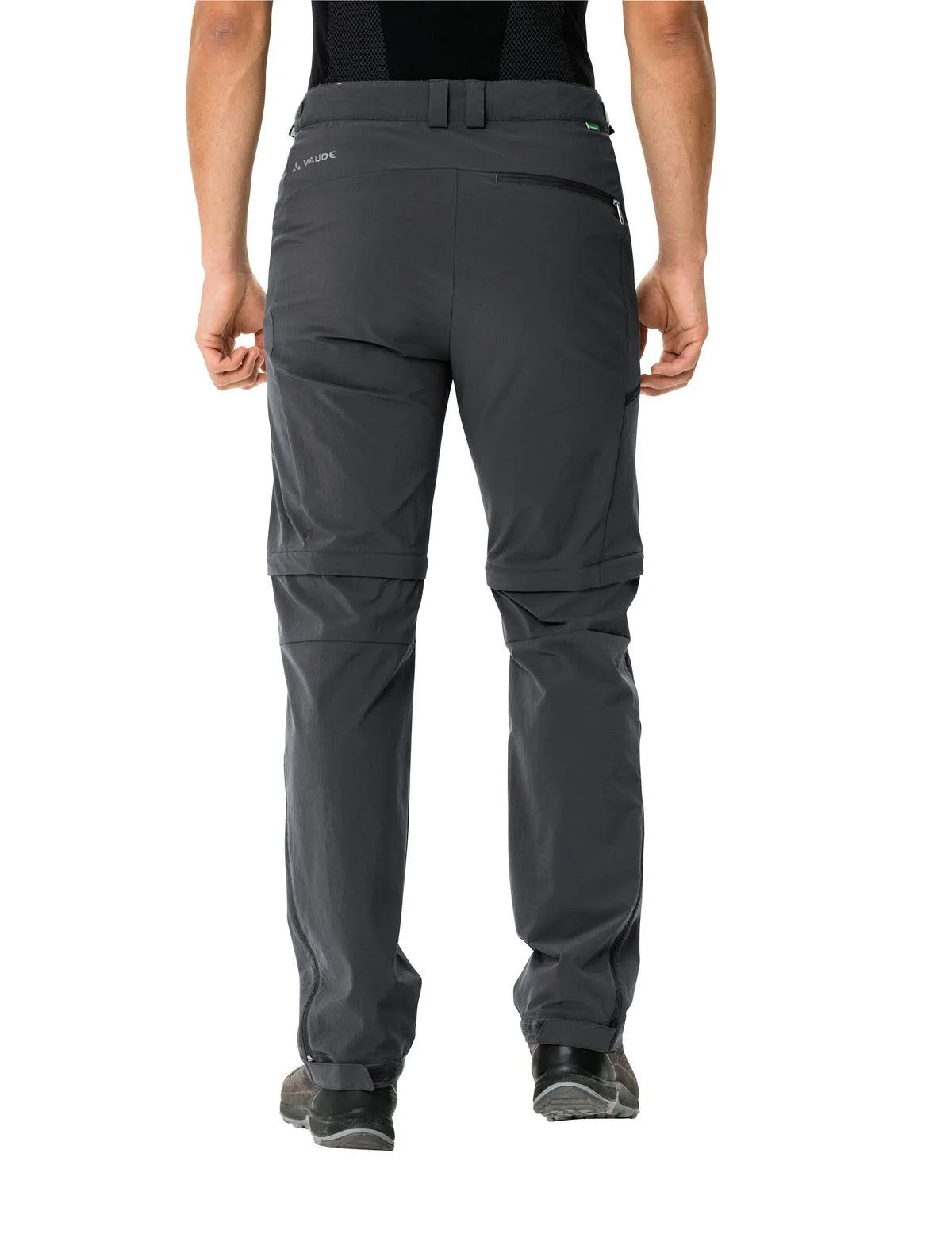 Vaude Farley Stretch Pants Wanderhose Zippoff Herren schwarz NEU