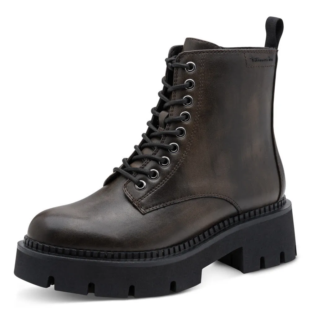 Tamaris Damen Stiefel Stiefeletten braun