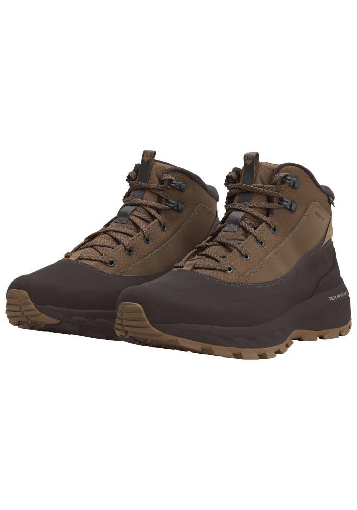 JACK WOLFSKIN WILD QUEST TEXAPORE MID M Winterstiefel Herren braun