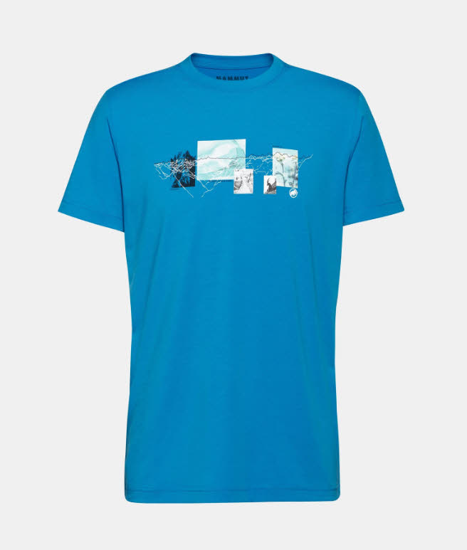 Mammut Mountain T-Shirt Men 3308m Multifunktions-T-Shirt Herren blau