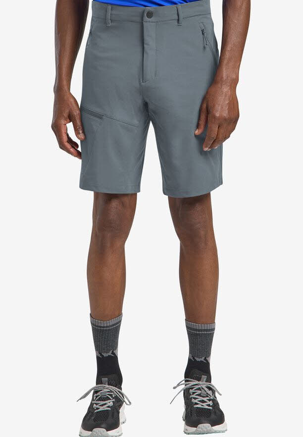 Jack Wolfskin Piso Trail Shorts Männer Hose kurz grau