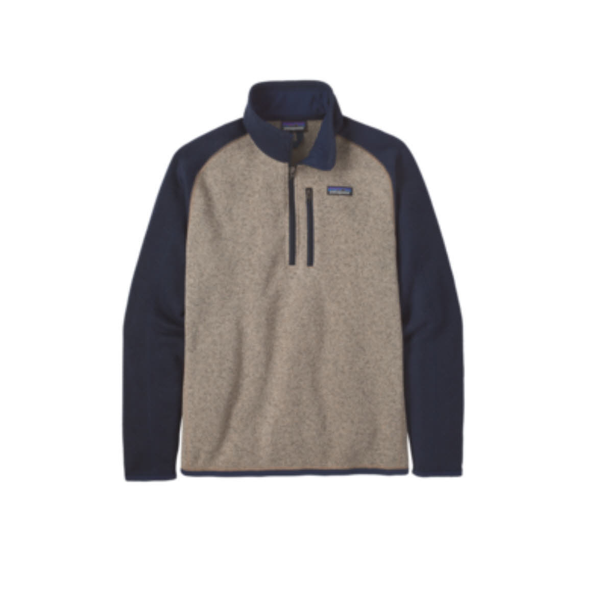 Patagonia Men's Better Sweater™ 1/4-Zip Fleecepullover Herren beige blau