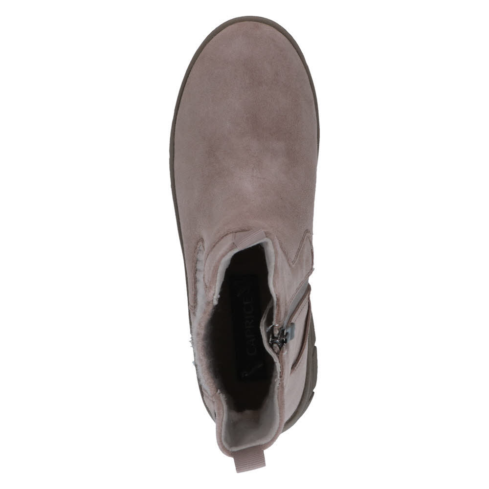 Caprice Damen Stiefelette Stiefel beige