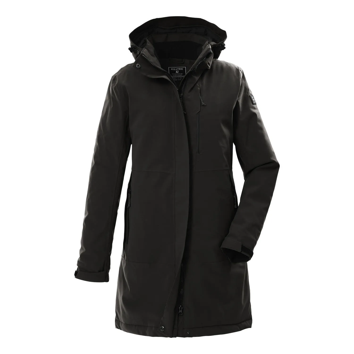 Killetc KOW 220 WMN PRK Damen wasserdichter Parker schwarz
