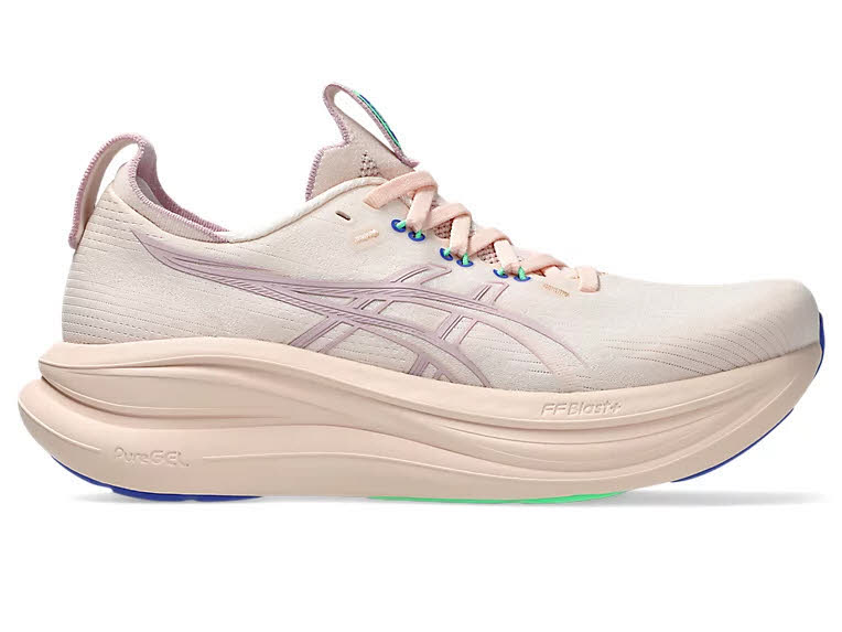 ASICS GEL-NIMBUS 28 Damen Laufschuh pearl pink/morganite - Leicht & Komfortabel