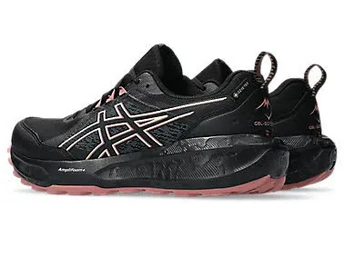 Asics GEL-SONOMA 8 GTX Damen Laufschuhe Trailrunning-Schuhe schwarz/orange