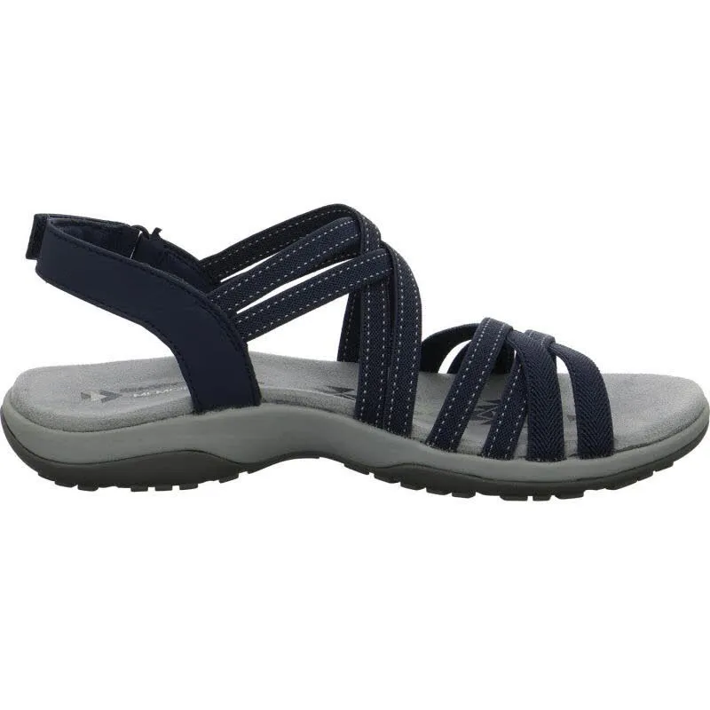 Skechers Reggae Slim - Summer Getaway Damen Sandalen blau