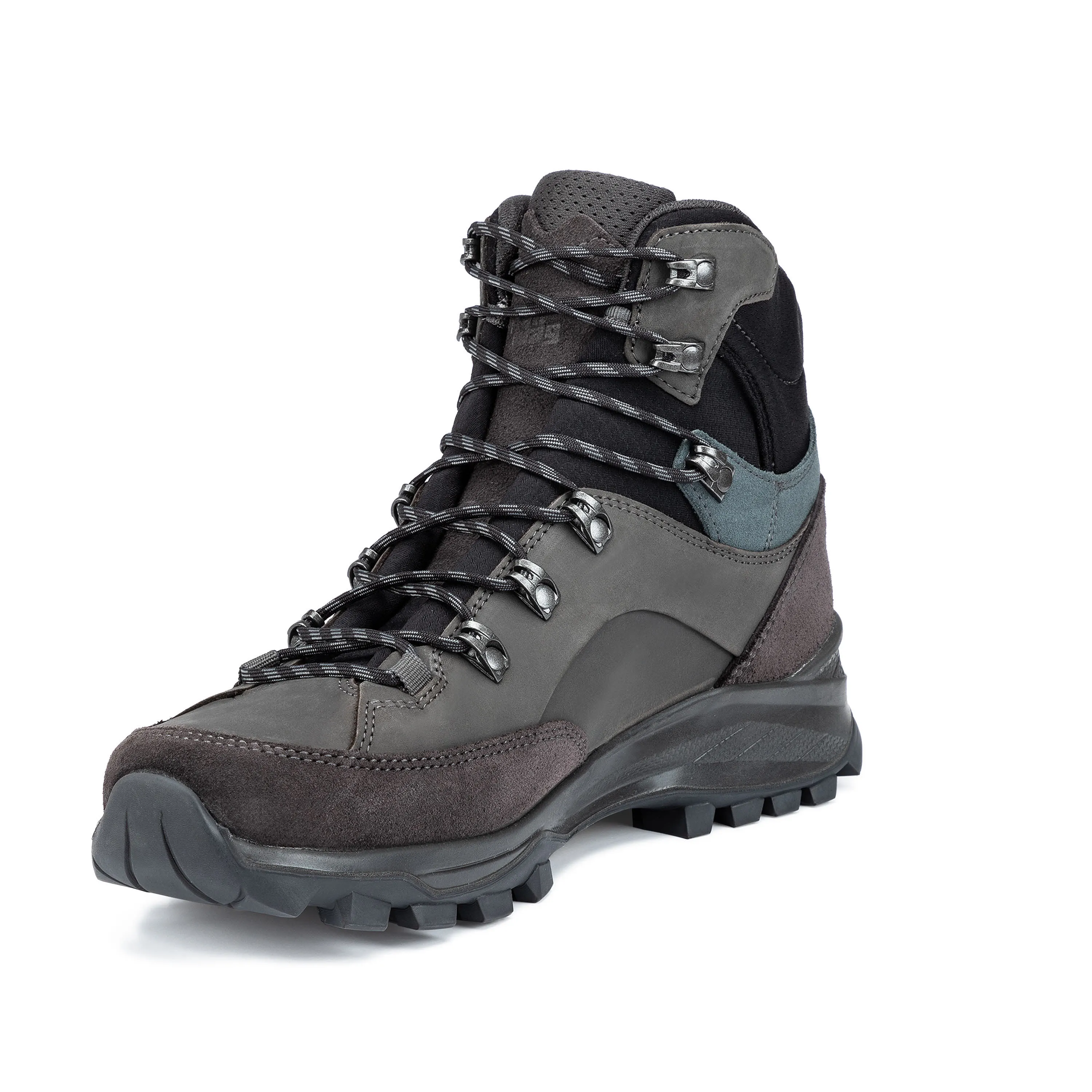 Hanwag Banks LL Wanderschuh Trekkingschuh High Herren dunkelgrau dunkelbraun