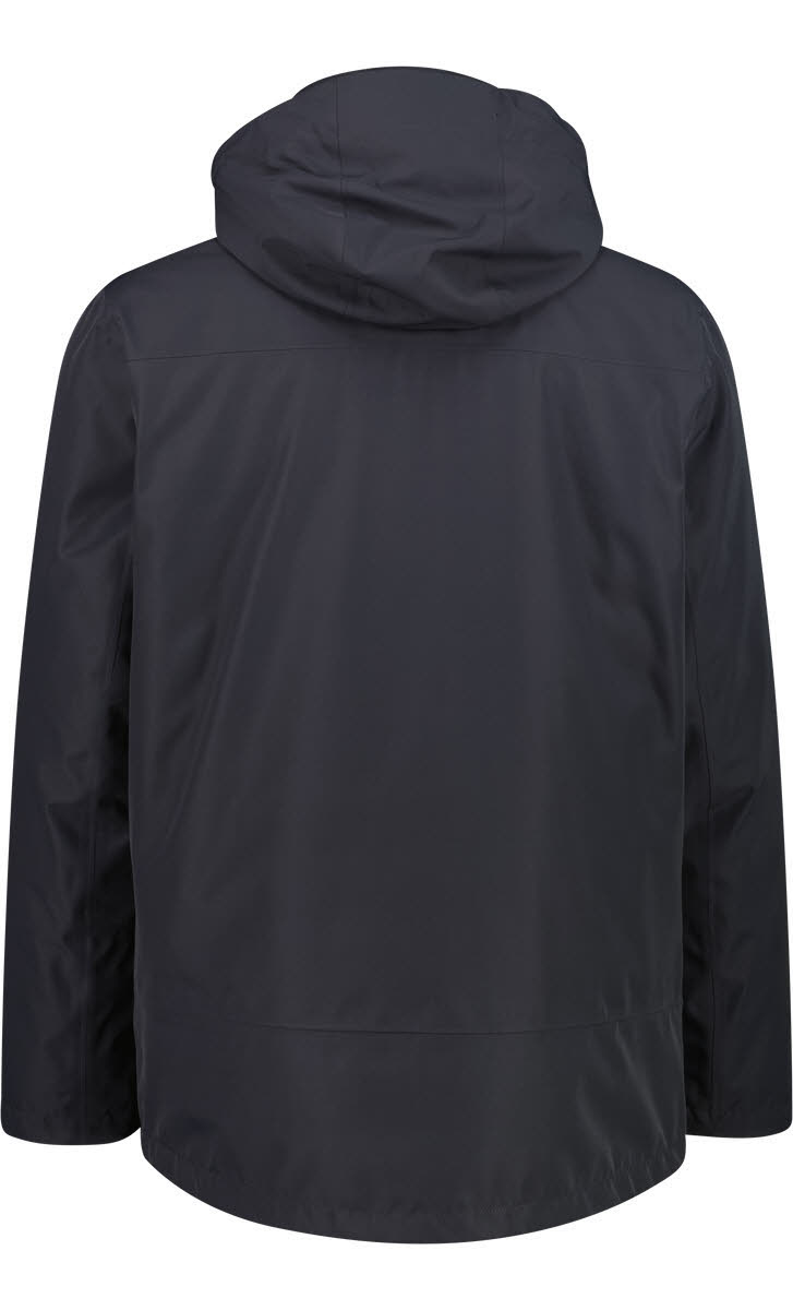 CMP MAN JACKET ZIP HOOD DETACHABLE INN.Herren Winterjacke Kombijacke grau