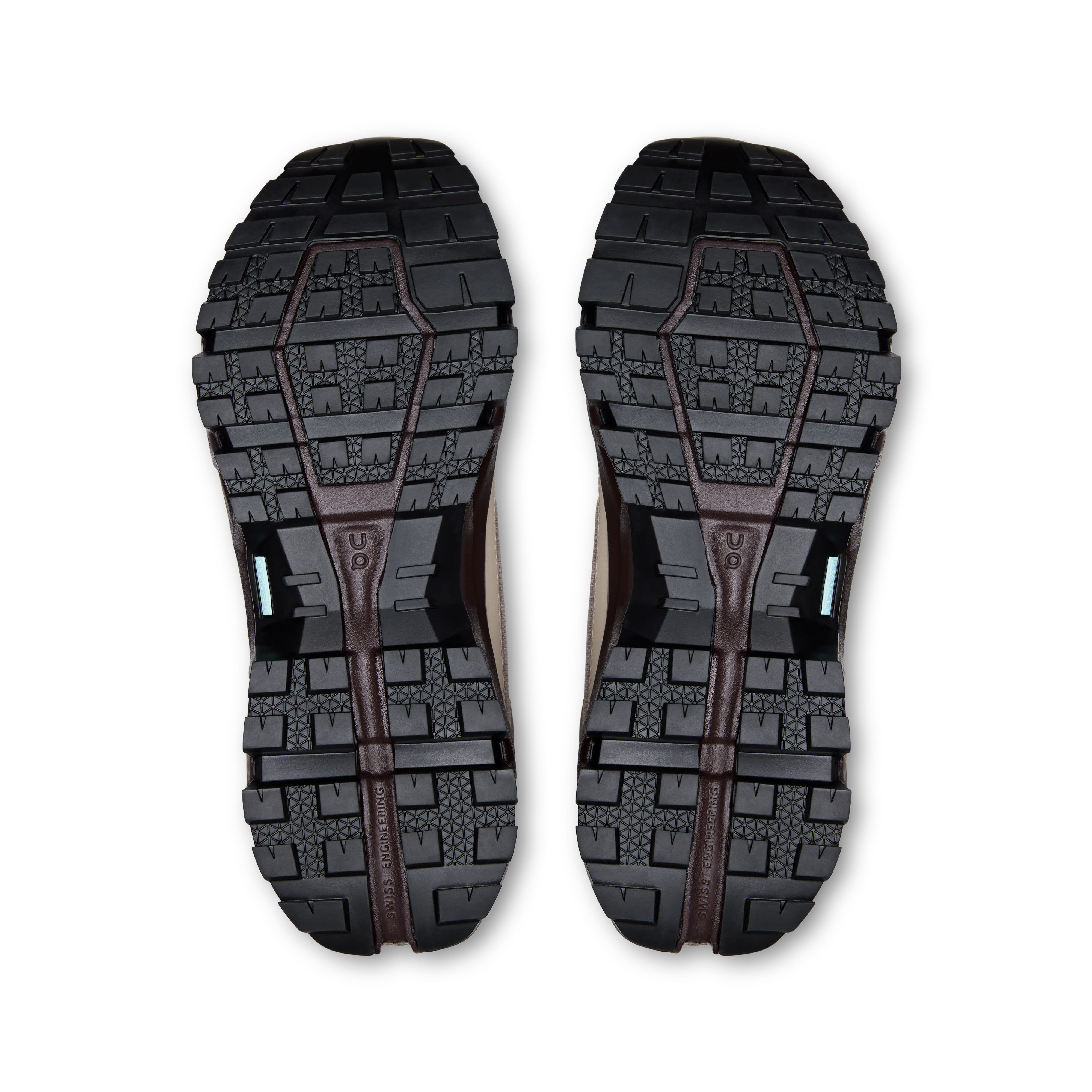 ON CLOUDROCK LOW WP Damen Wanderschuhe Trekkingschuhe Low cinder/ox