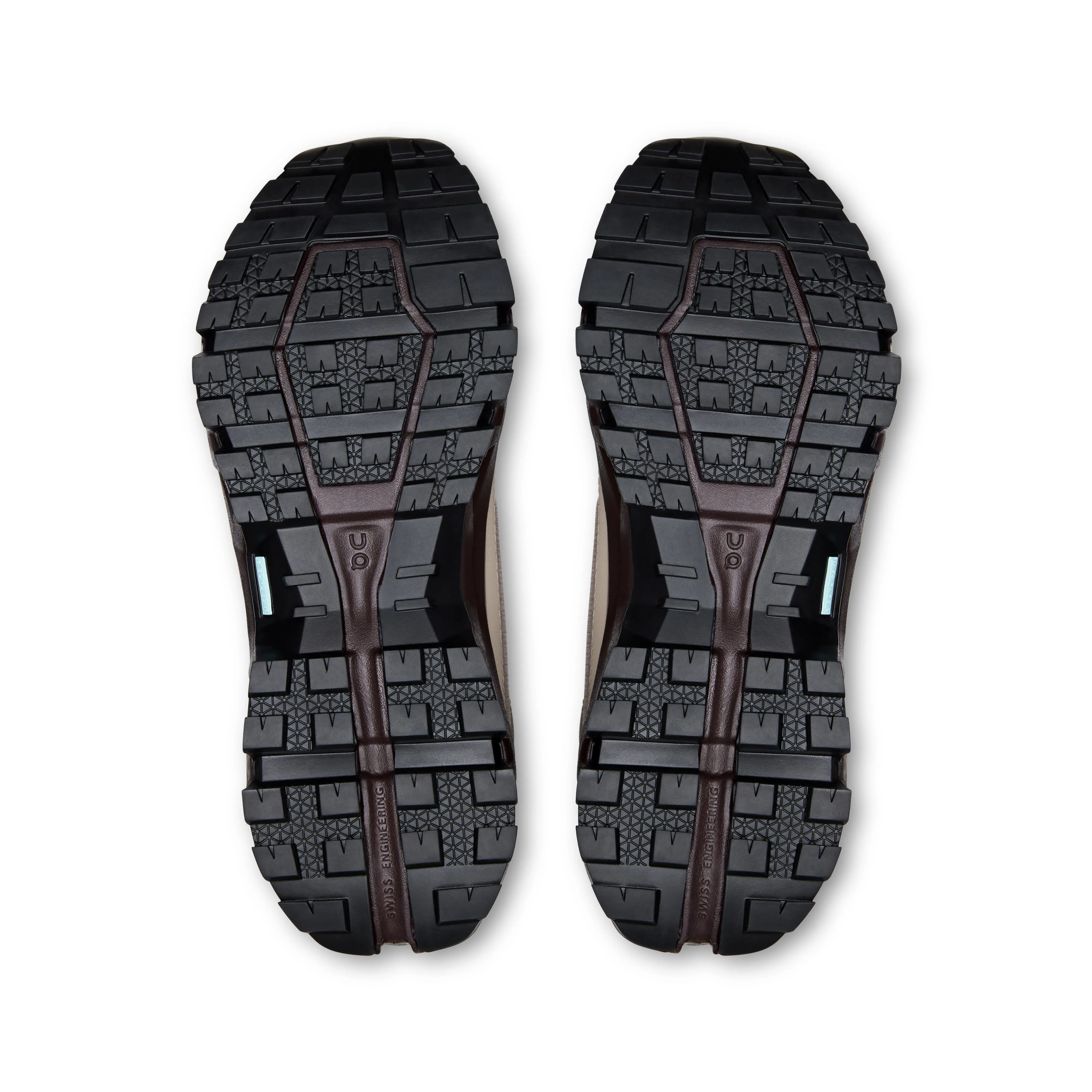 ON CLOUDROCK LOW WP Damen Wanderschuhe Trekkingschuhe Low cinder/ox