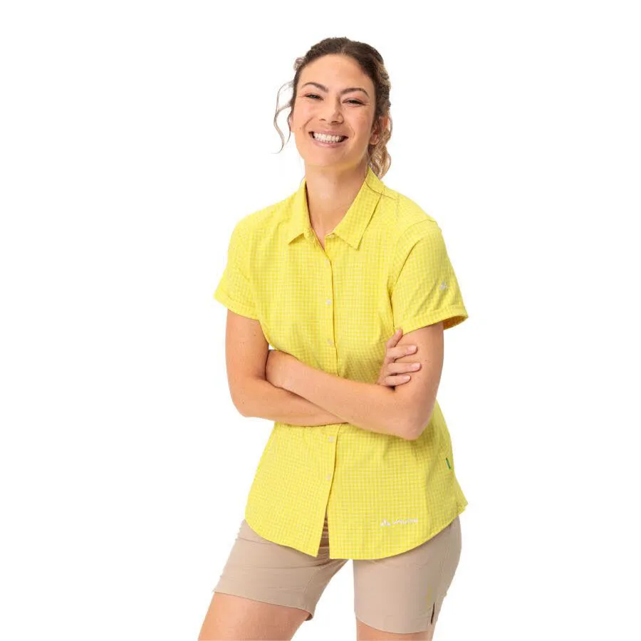 Vaude Seiland III Damen Shirt Bluse gelb