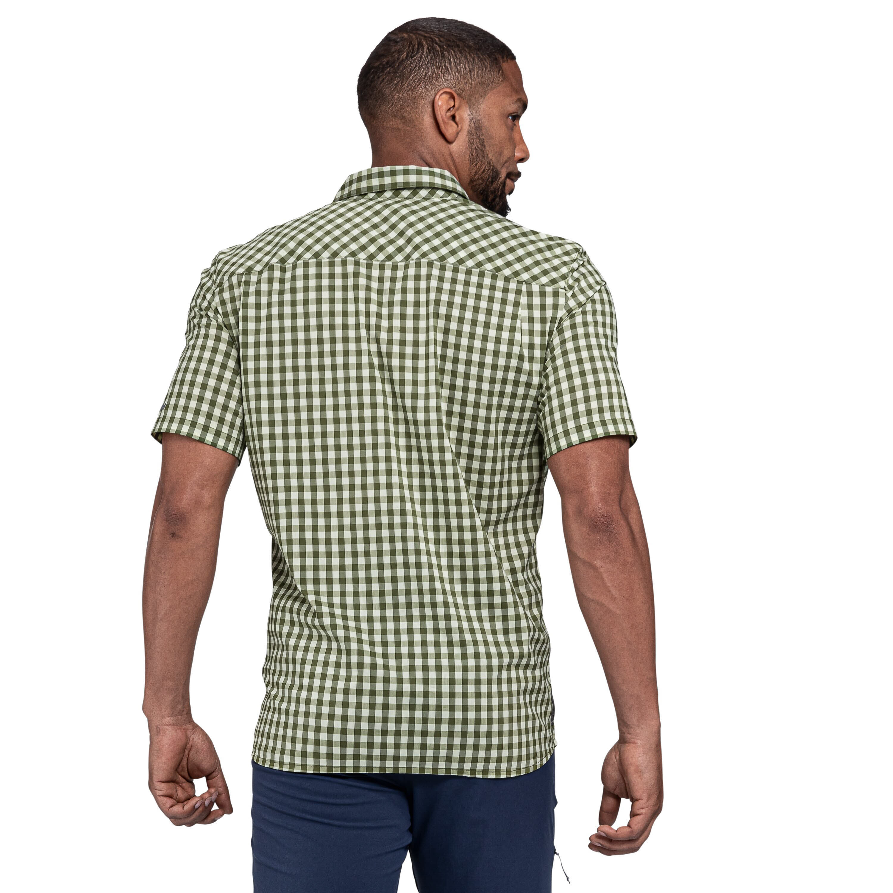 Schöffel Shirt Trattberg SH M Herren Hemd kurzarm Wanderhemd balsam green
