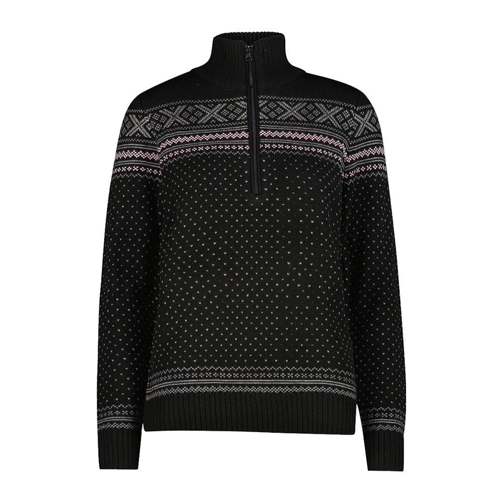 CMP Sweatshirt Strickpulli Damen schwarz